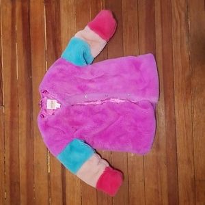 Toddler Faux Fur Coat